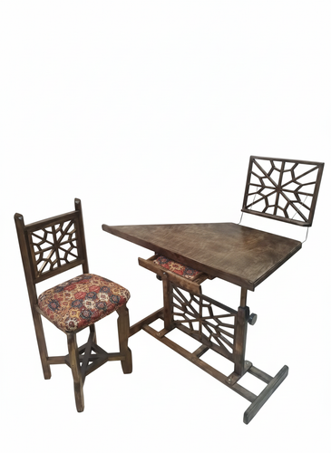 میز قانون مدل گره چینی و صندلی شمس سایز بزرگ